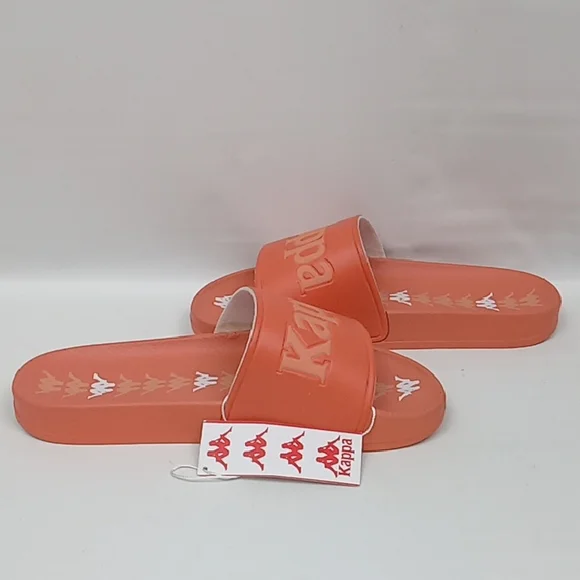 Kappa Banda Adam Light Orange Slide Sandals Size 10 NWT - Picture 5 of 7